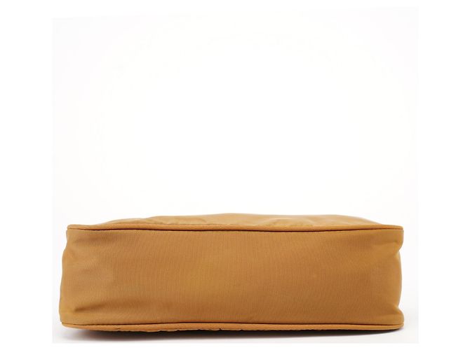 Prada Borsa Mini Hobo MV515 Beige Tessuto - vista 5
