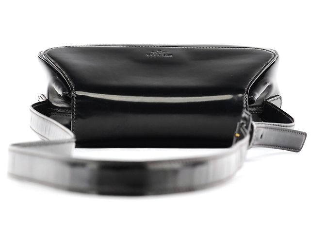 Prada Borsa a tracolla Sport 1995 in pelle spazzolato nera - vista 4