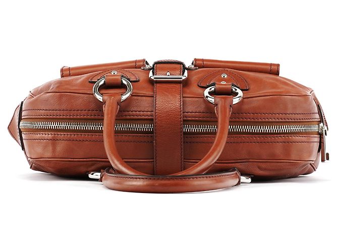 Marc Jacobs Borsa Tote Venetia in pelle marrone - vista 4