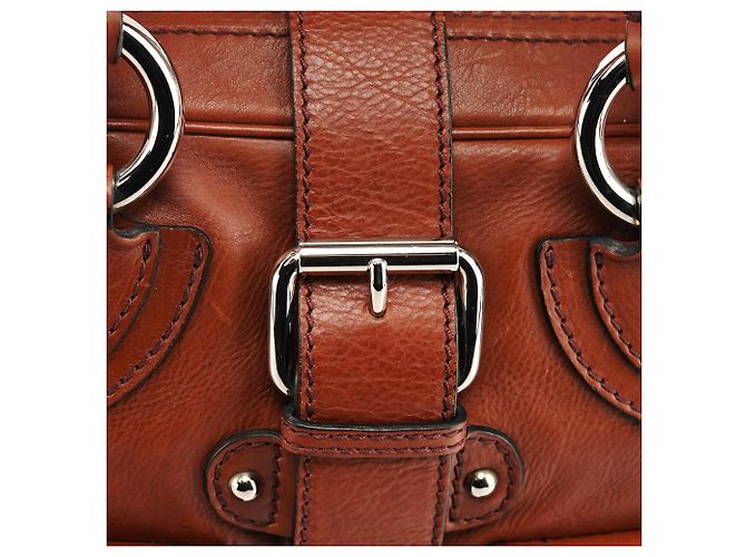 Marc Jacobs Borsa Tote Venetia in pelle marrone - vista 8