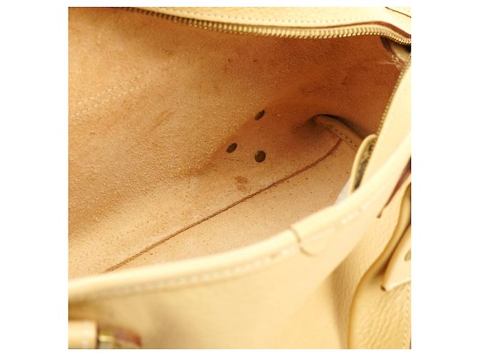 Mulberry Borsa Tote Knightsbridge in pelle avorio - vista 15