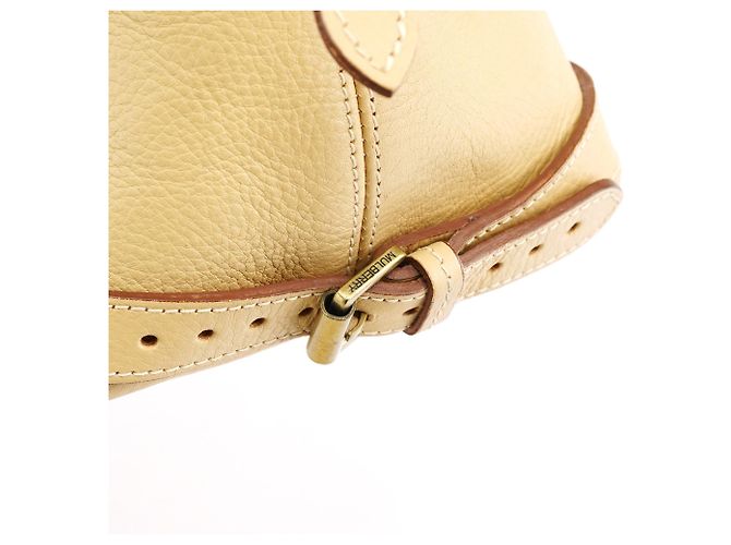 Mulberry Borsa Tote Knightsbridge in pelle avorio - vista 9
