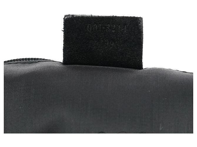 Gucci 001 3244 Borsa a spalla in camoscio nero Bamboo - vista 12