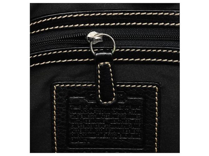 Coach Borsa Soho Top Handle Signature 7076 Grey Black - vista 16