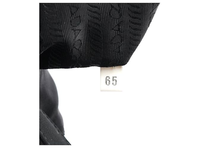 Prada Borsa a mano in Tessuto Nylon Nero - vista 13