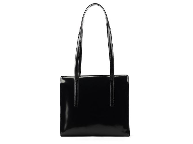 Prada Borsa Tote Sport 1995 in pelle spazzolato nera - vista 3
