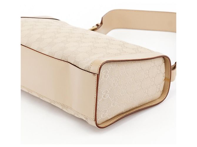 Gucci 92706 Borsa a tracolla Beige GG Canvas - vista 11