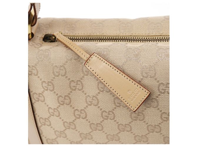 Gucci 92706 Borsa a tracolla Beige GG Canvas - vista 6