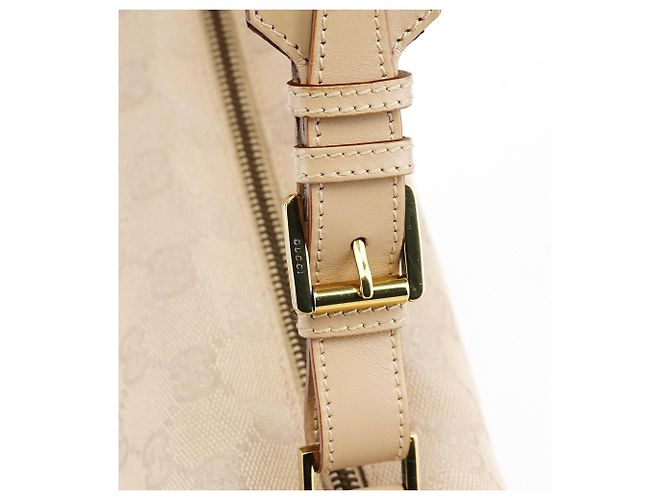 Gucci 92706 Borsa a tracolla Beige GG Canvas - vista 7