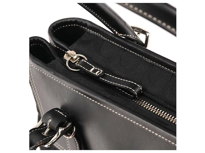 Coach 6366 Borsa Tote Soho in Signature Canvas Nero - vista 9