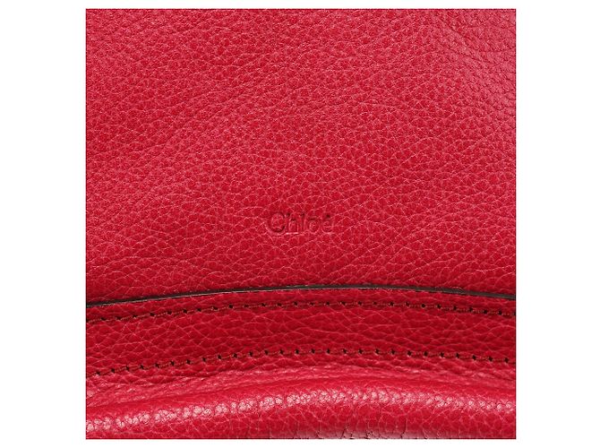 Chloé Borsa 2-Way Paraty in pelle rosa - vista 6