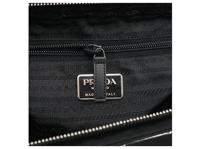 Prada Borsa a tracolla Black Tessuto Chic Nylon - vista 14