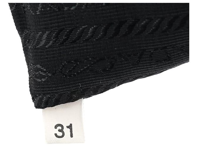 Prada Borsa a tracolla Black Tessuto Chic Nylon - vista 15
