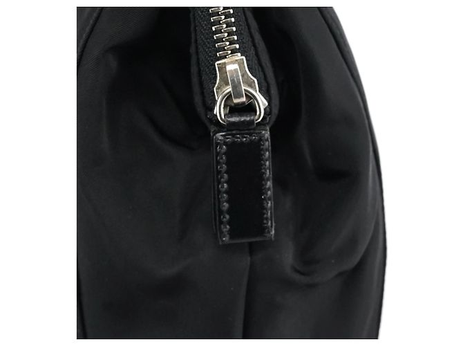 Prada Borsa a tracolla Black Tessuto Chic Nylon - vista 8