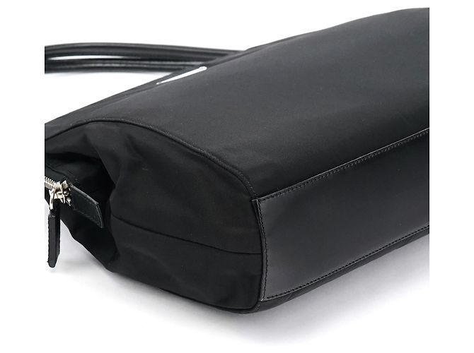 Prada Borsa a tracolla Black Tessuto Chic Nylon - vista 9