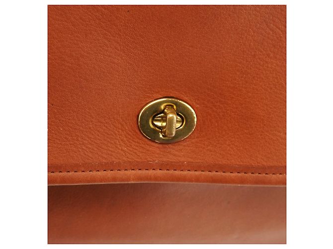 Coach Borsa Metropolitan 2-Way in pelle Light Brown 5181 - vista 6