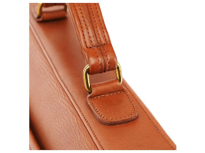 Coach Borsa Metropolitan 2-Way in pelle Light Brown 5181 - vista 8