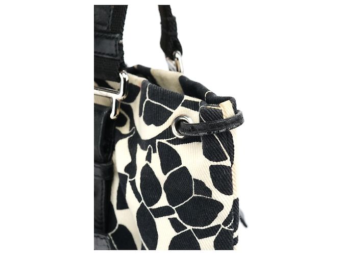 Yves Saint Laurent Borsa Tote YSL in tela floreale - vista 14