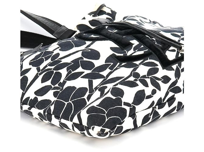 Yves Saint Laurent Borsa Tote YSL in tela floreale - vista 8