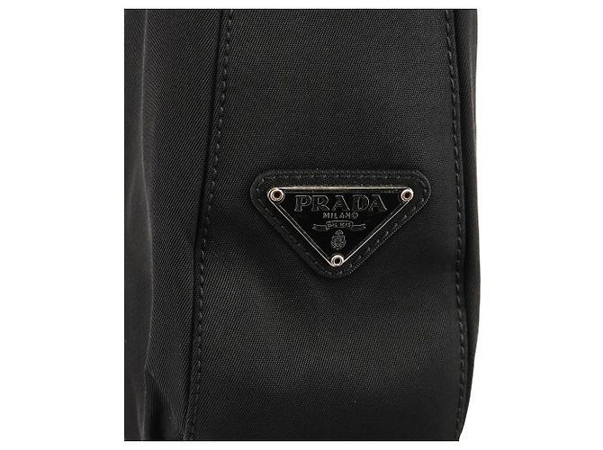Prada Borsa a Tracolla Tessuto Metallo Nera 1998 - vista 6