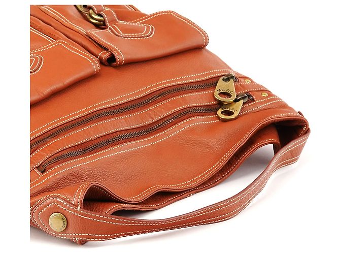 Marc by Marc Jacobs Borsa a tracolla multi-tasche in pelle marrone - vista 10