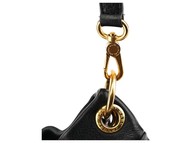 Marc by Marc Jacobs Borsa a tracolla 2-Way Classic Q Hobo in pelle nera - vista 10