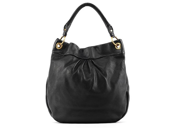 Marc by Marc Jacobs Borsa a tracolla 2-Way Classic Q Hobo in pelle nera - vista 3