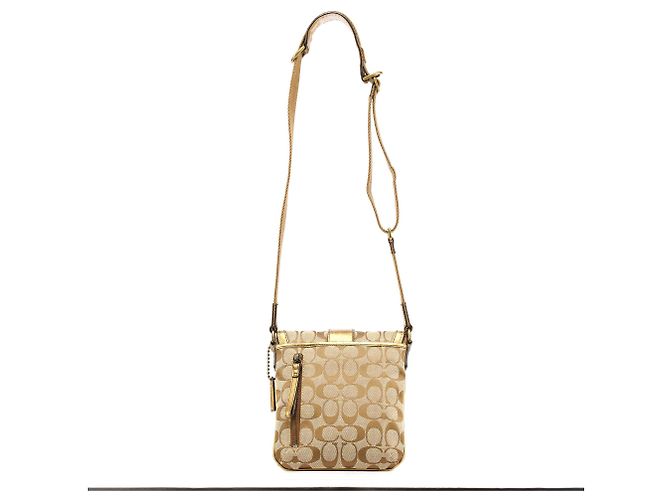 Coach Borsa a tracolla Soho 2004 Beige Gold - vista 3