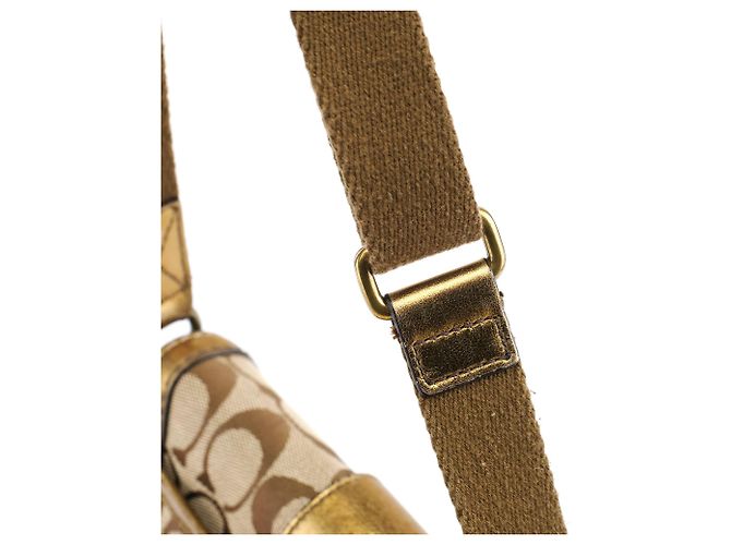 Coach Borsa a tracolla Soho 2004 Beige Gold - vista 8