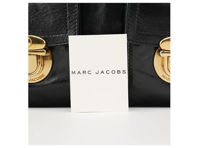 Marc Jacobs Borsa Tote Blake multipasca in pelle nera - vista 15