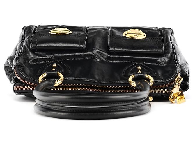 Marc Jacobs Borsa Tote Blake multipasca in pelle nera - vista 4