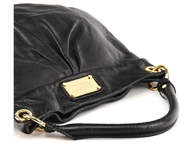 Marc by Marc Jacobs Borsa obo Hillier H2-Way Classic Q in pelle nera - vista 10