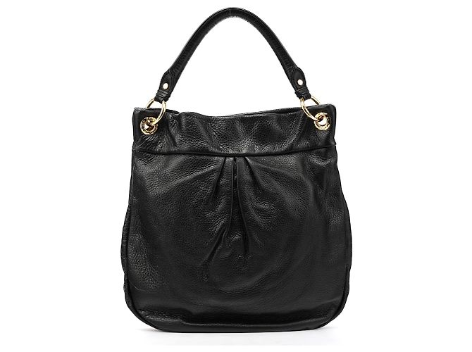 Marc by Marc Jacobs Borsa obo Hillier H2-Way Classic Q in pelle nera - vista 3