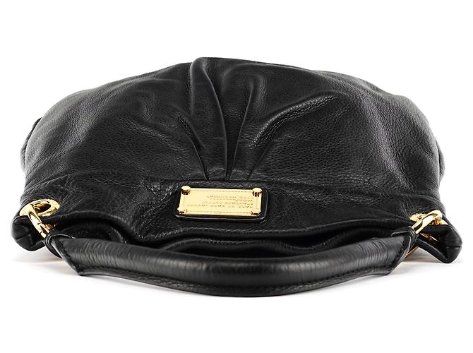 Marc by Marc Jacobs Borsa obo Hillier H2-Way Classic Q in pelle nera - vista 4