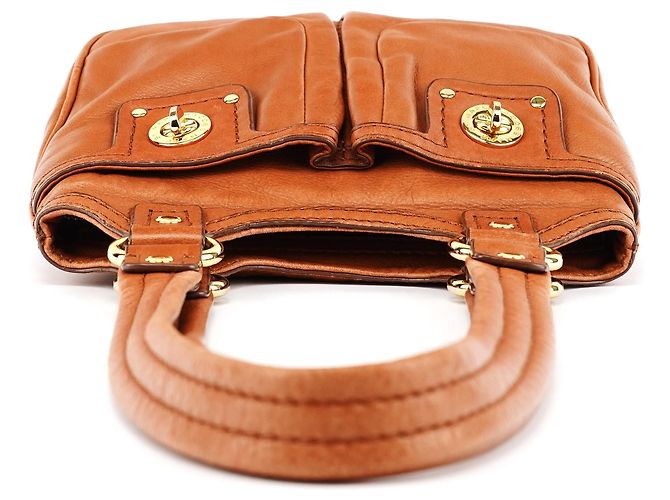 Marc by Marc Jacobs Borsa Tote multi-tasche in pelle Tan - vista 4