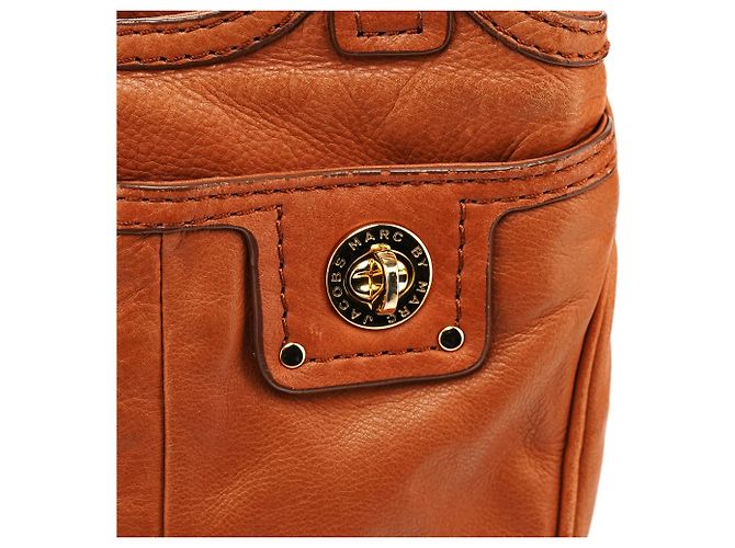 Marc by Marc Jacobs Borsa Tote multi-tasche in pelle Tan - vista 6