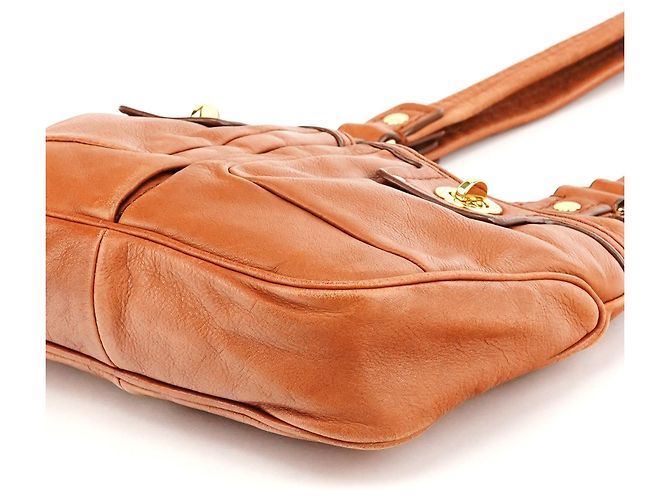 Marc by Marc Jacobs Borsa Tote multi-tasche in pelle Tan - vista 8