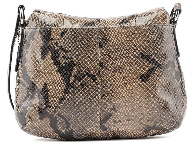 Coach Borsa a tracolla Soho in pelle embossed effetto serpente marrone - vista 2