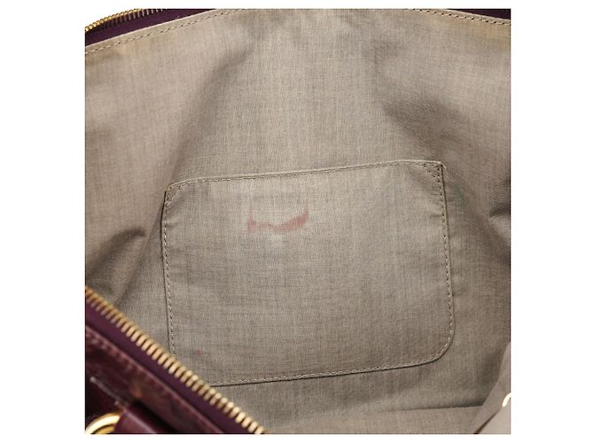 Marc Jacobs Borsa 2-Way con tasca in pelle bordeaux - vista 15