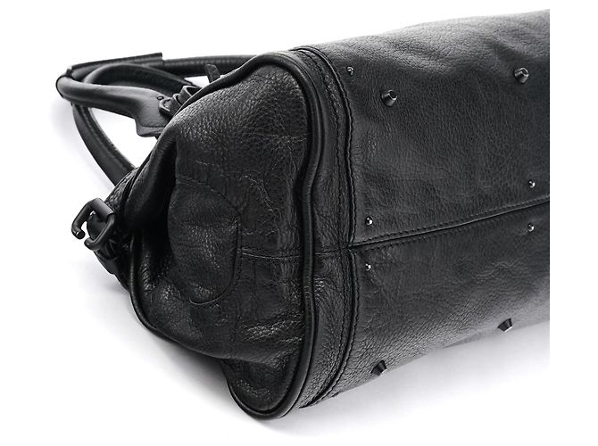 Chloé Borsa a tracolla Paddington in pelle nera - vista 10