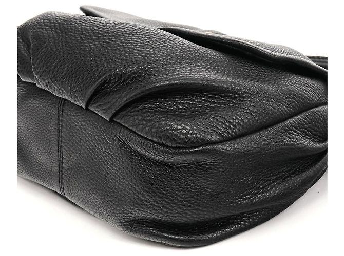 Marc by Marc Jacobs Borsa a tracolla Hobo Classic Q in pelle nera - vista 8