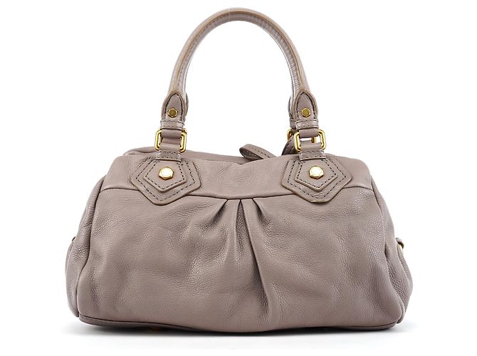 Marc by Marc Jacobs Borsa 2-Way Classic Q Baby Groovee in pelle grigia - vista 3