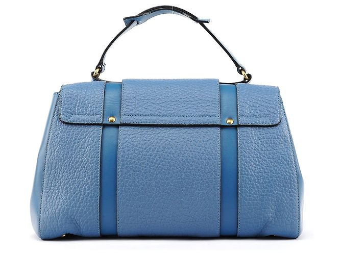 Marc Jacobs Borsa 2-Way in pelle martellata blu - vista 3