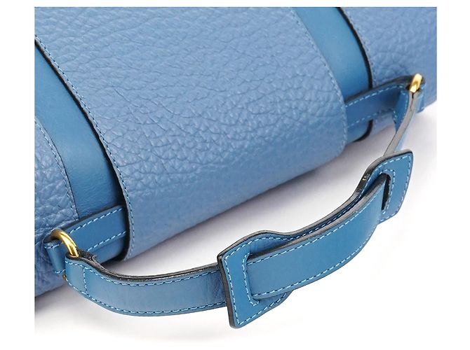 Marc Jacobs Borsa 2-Way in pelle martellata blu - vista 9