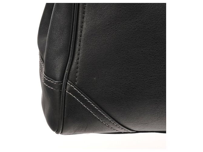 Coach Borsa Tote Hamptons in pelle nera F08A70 - vista 8
