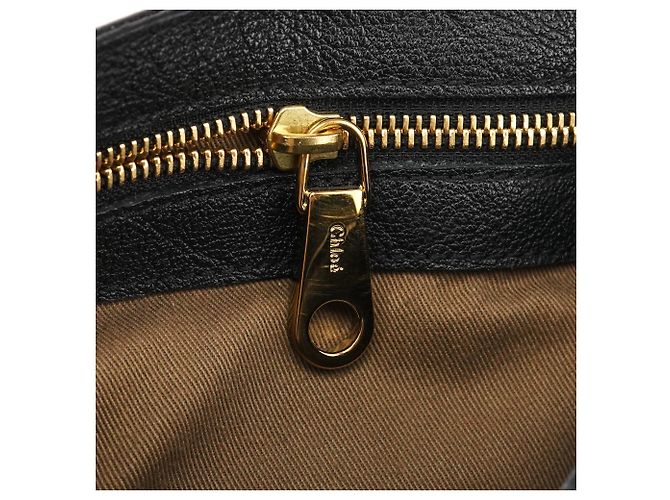 Chloé Borsa 2-Way Elsie in pelle nera - vista 11