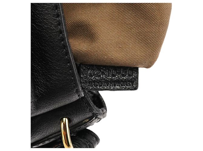 Chloé Borsa 2-Way Elsie in pelle nera - vista 12