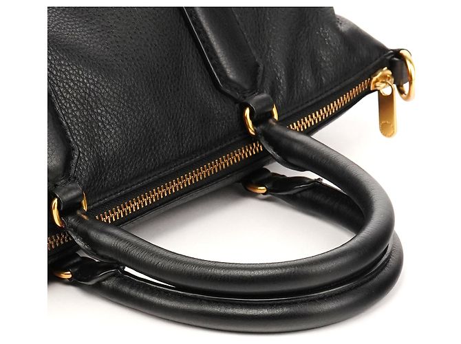 Marc by Marc Jacobs Borsa Bowling 2-Way Classic Q in pelle nera - vista 10