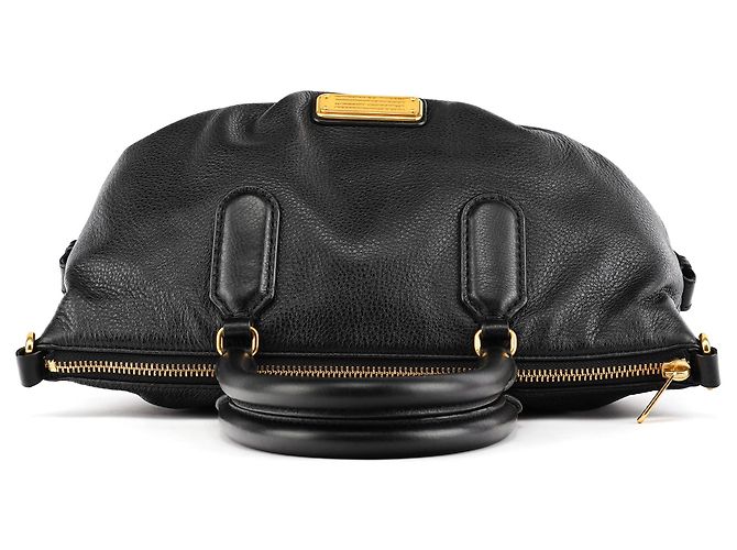Marc by Marc Jacobs Borsa Bowling 2-Way Classic Q in pelle nera - vista 4