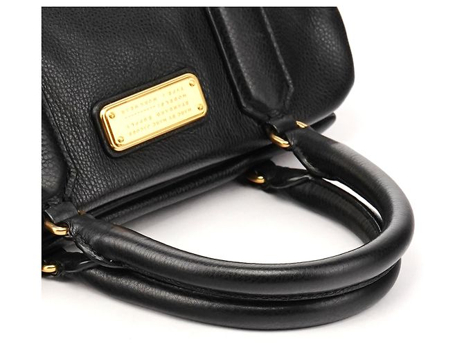 Marc by Marc Jacobs Borsa Bowling 2-Way Classic Q in pelle nera - vista 10